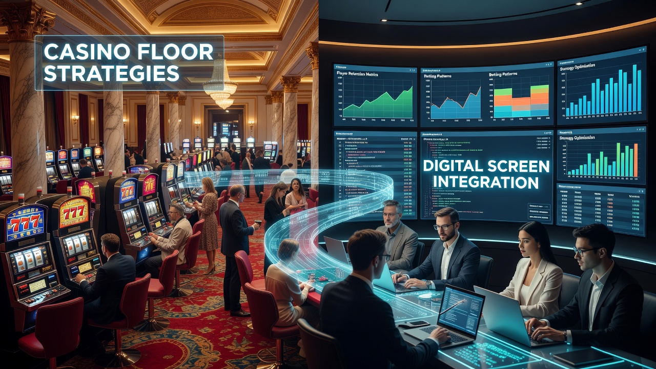 Digital interface showing transferred casino strategies in action