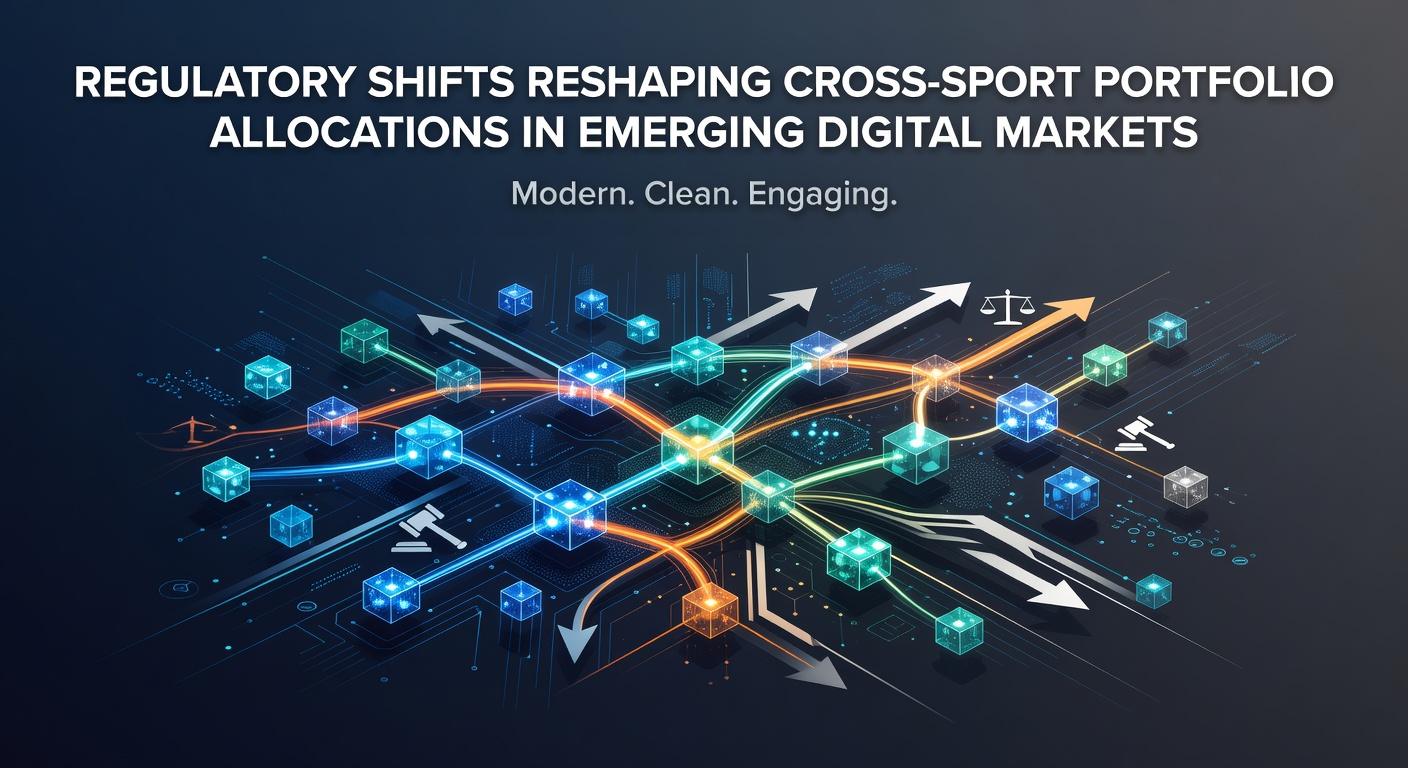 Digital market interfaces showing cross-sport portfolio dashboards with regulatory compliance indicators overlaid on multi-sport data visualizations